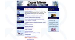 Desktop Screenshot of help.zappersoftware.com