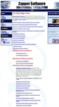 Mobile Screenshot of help.zappersoftware.com